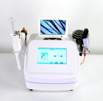 7 in 1 Hair Loss Treatment Scalp Head Scalp Massager Anti Hair Loss Hair Follicle Detection Scalp Care Physiotherapy Machine