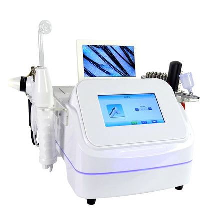2 HD Detector 50X 200X 7 In 1 Hair Loss Treatment Analyzer Analysis And Scalp Machine With Massage Comb