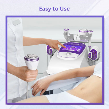 S Shape Machine Ultrasound Vacuum RF Adipose Reduce 30K EL Skin Lifting Machine