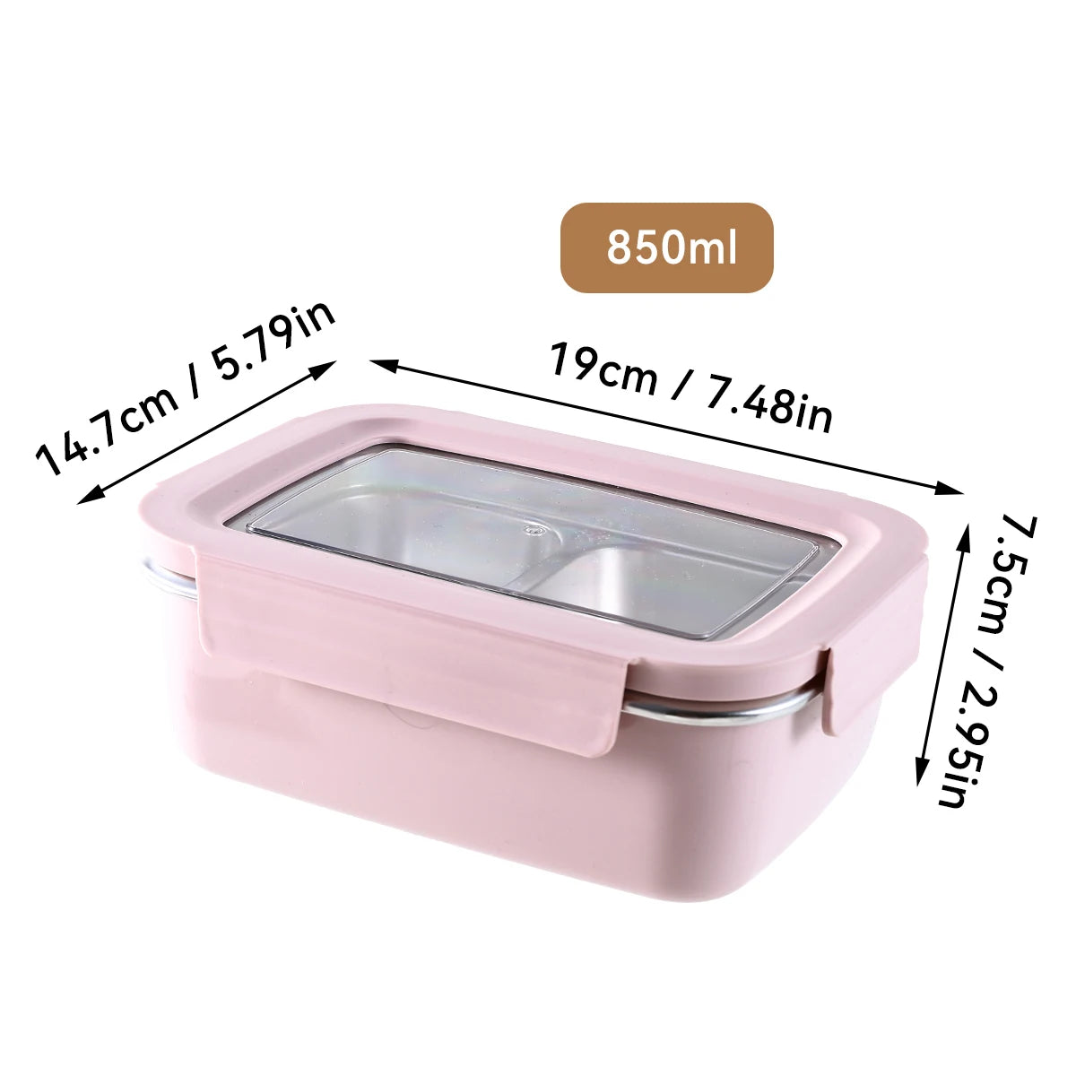 Boite a lunch rectangulaire - Kabasira