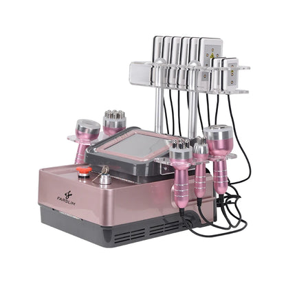 6 in 1 Cavi Machine 80k Rf Radio Frequency Cavit Machine Vacuum Rf Skin Tightening s Shape Cavit Machine