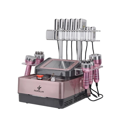 6 in 1 Cavi Machine 80k Rf Radio Frequency Cavit Machine Vacuum Rf Skin Tightening s Shape Cavit Machine