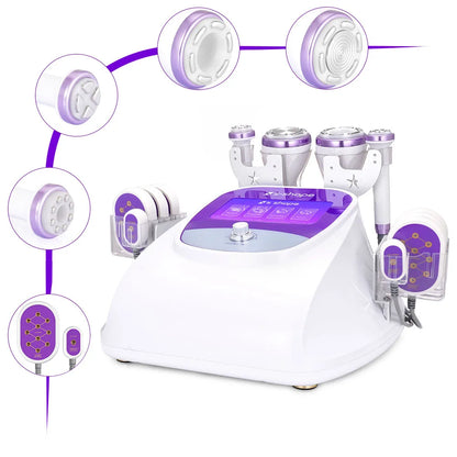 S Shape Machine Ultrasound Vacuum RF Adipose Reduce 30K EL Skin Lifting Machine