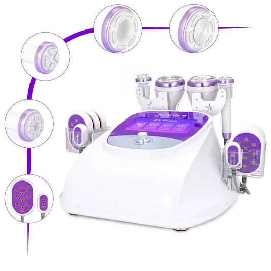 S Shape Machine Ultrasound Vacuum RF Adipose Reduce 30K EL Skin Lifting Machine