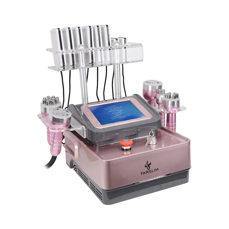 6 in 1 Cavi Machine 80k Rf Radio Frequency Cavit Machine Vacuum Rf Skin Tightening s Shape Cavit Machine