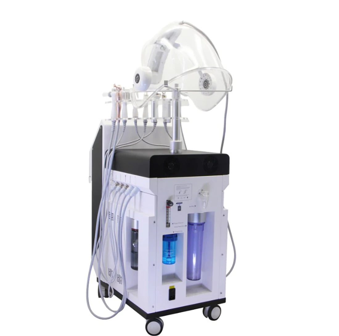 NV-WQ8 11in 1 Ultrasonic Face Lifting Microdermoabrasion Oxygen  dermabrasion Deep cleaning Machine